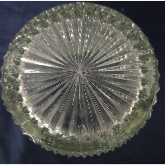 Vintage Indiana Glass Diamond Point Bar Pattern Ice Bucket - Picture 6 of 8